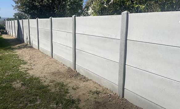 Les clôtures béton